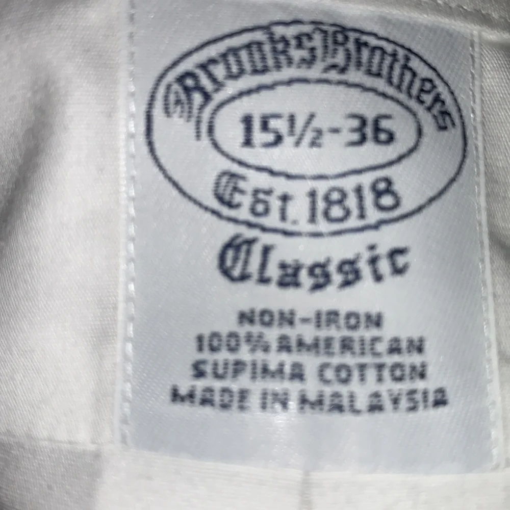 Brooks Brothers Classic Non-Iron French Cuff Dress Shirt - Picture 9 of 9